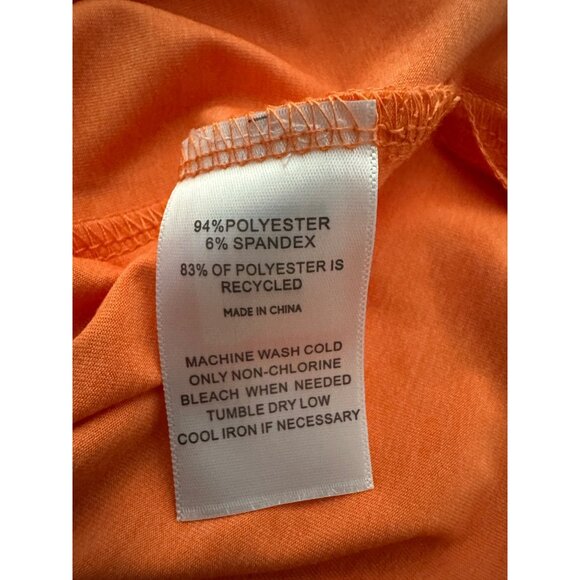 01. Algo Boys Quick Dry Performance Long Sleeve Polo Size L 12/14 NWOT - Picture 4 of 5